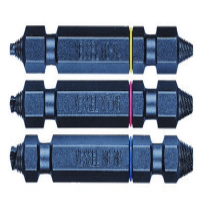 日本    VESSEL    NEJ-123     滑牙螺丝取出批头